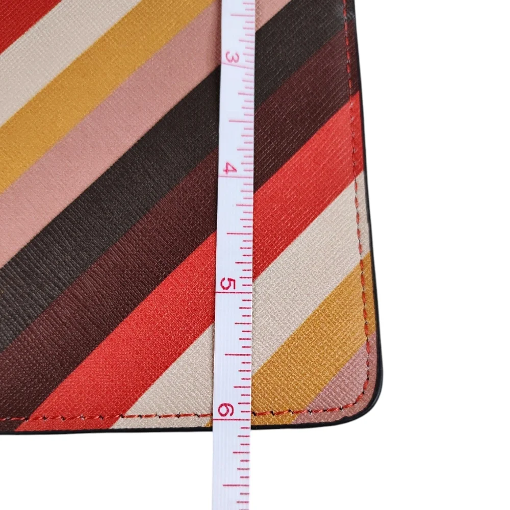 ALDO Women's Multicolor Chevron Clutch with Gold Chain